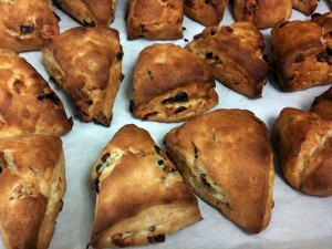 Apricot and Cranberry Scones