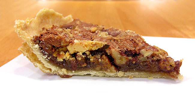 Triple Chocolate Chunk Pecan Pie