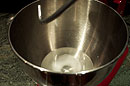 dissolve the 2 teaspoon salt and water