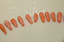 Make carrot shapes