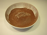 sift together cocoa powder, cake flour, baking powder, and salt