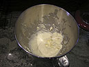 Add the vanilla extract and powdered sugar