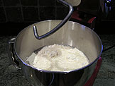Flour with bread hook