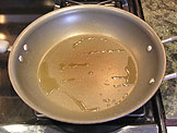 Heat the oil in a large skillet