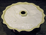 put in well greased Angel Food cake pan