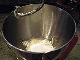 Add in the powdered sugar gradually